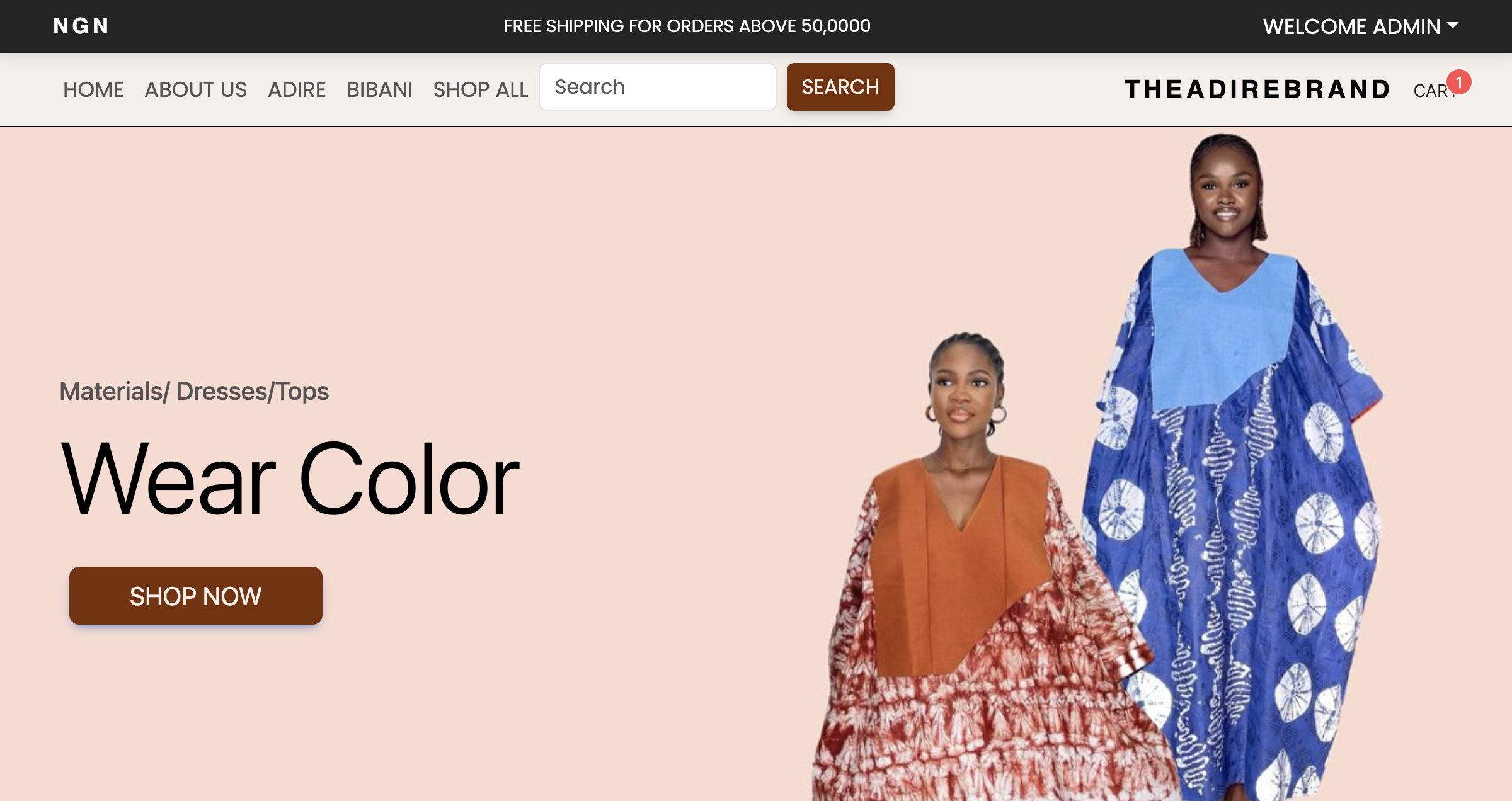 an image of the hero section on a website